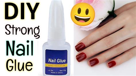 nail glue for fake nails diy